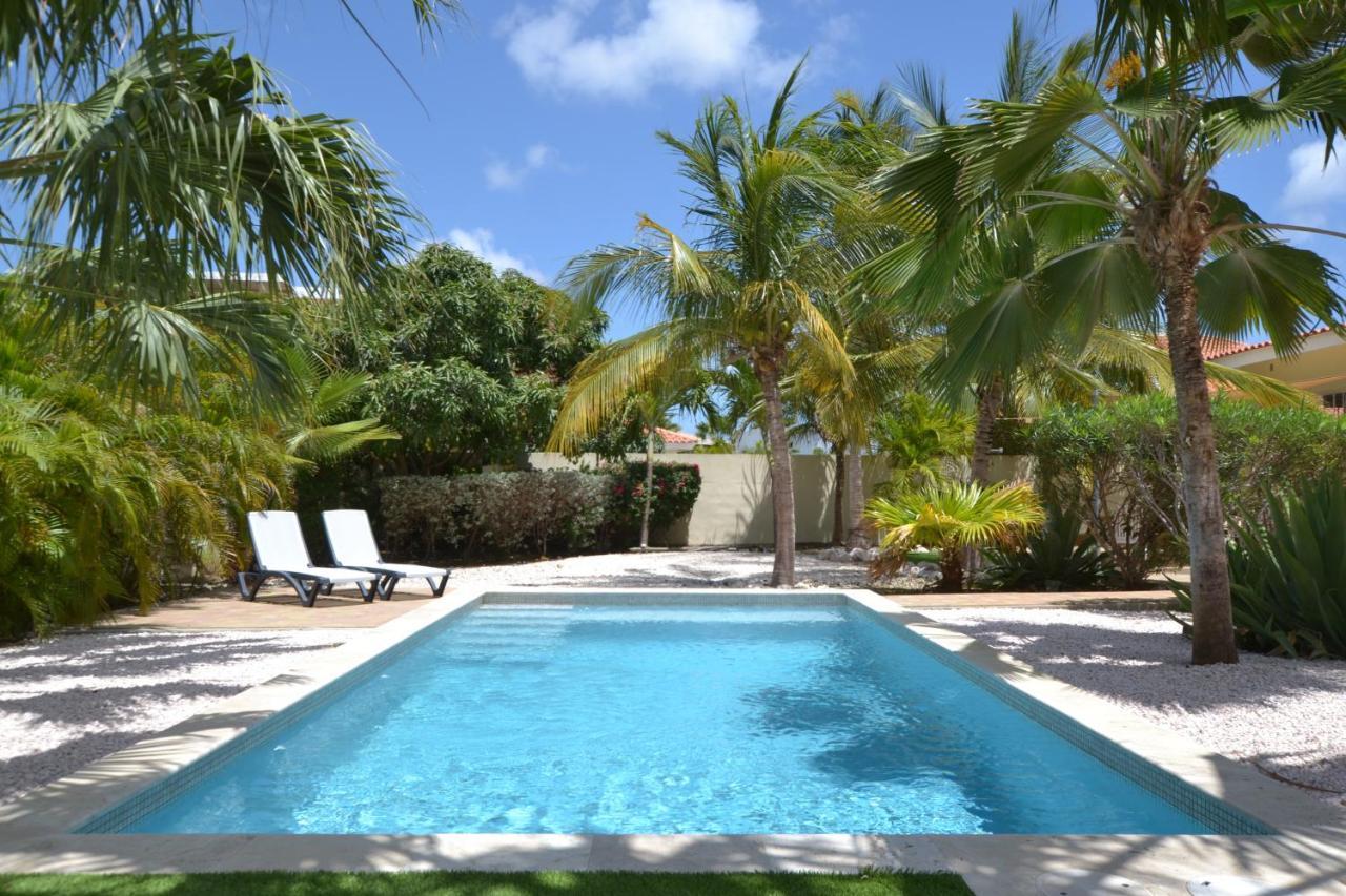 Relex Villa With Private Pool Willemstad Exterior foto